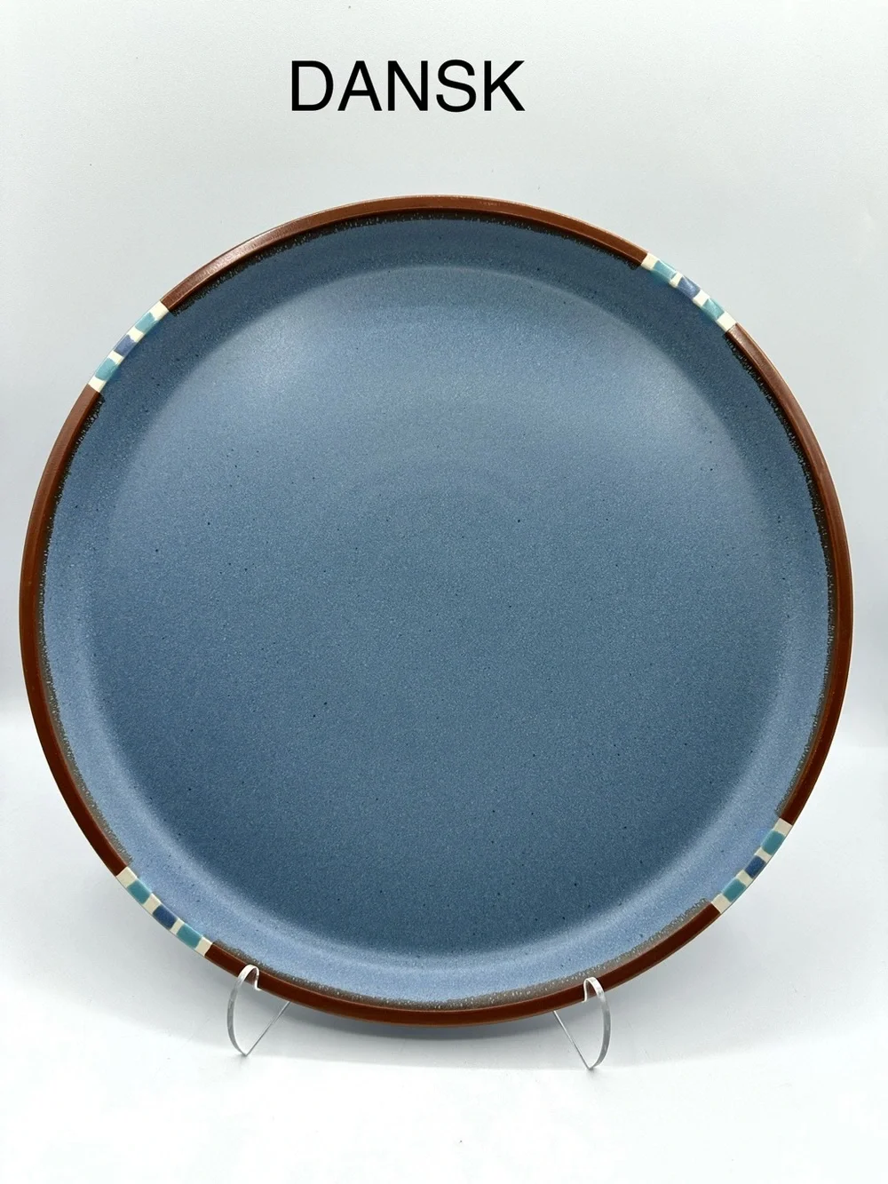 Dansk Blue Mesa 13” Round Platter